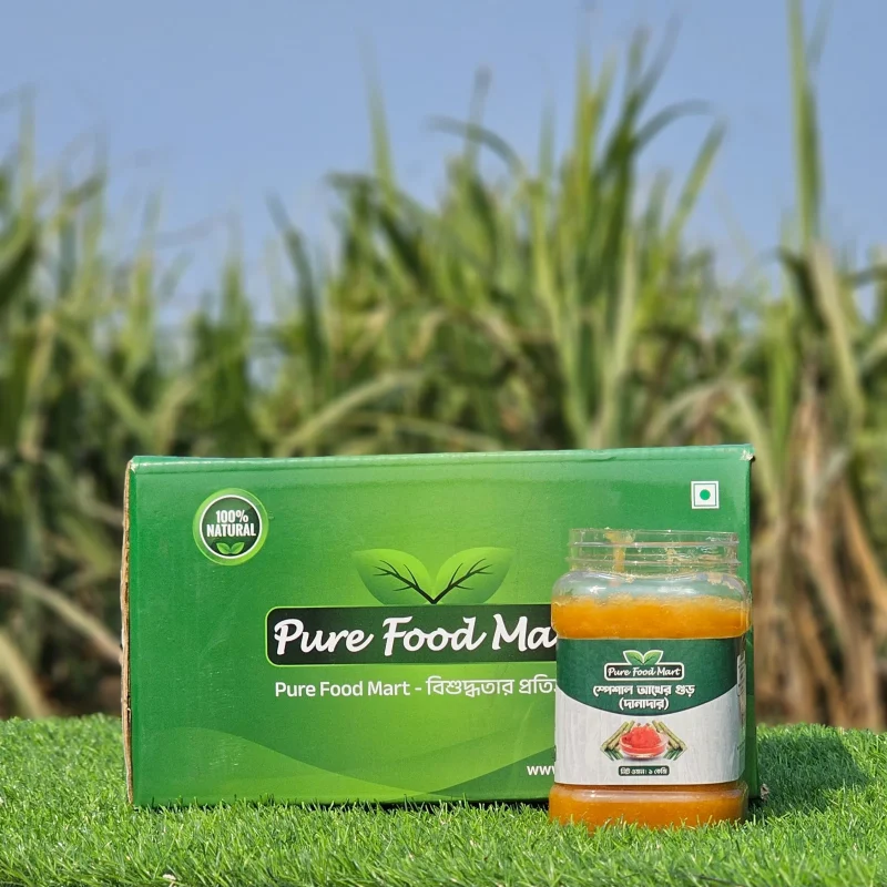 আখের স্পেশাল দানাদার/পাটালি গুড় (6kg)